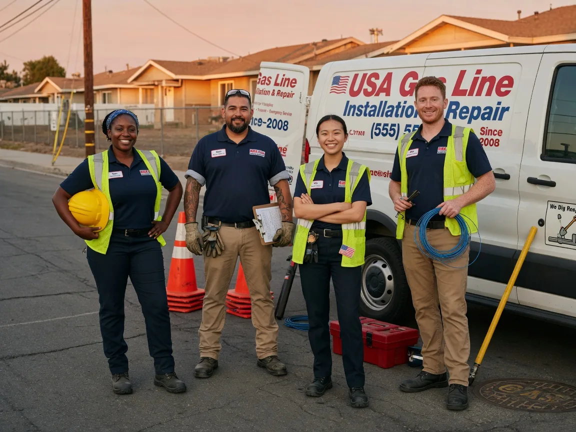 Gas Line Installation company in Luke, MD
